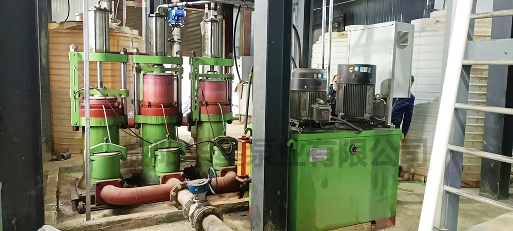 洗煤廠大流量壓濾機節能入料泵